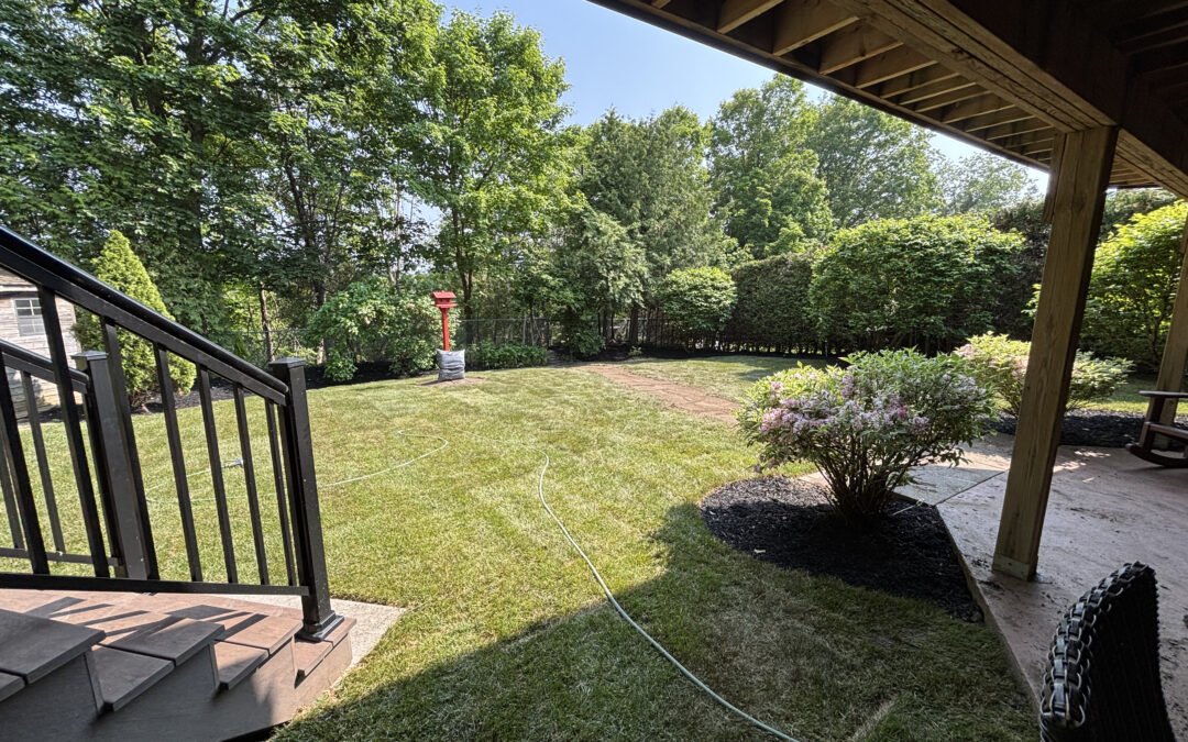 WJB Landscaping in Oshawa at work. Landscaper in Durham Region